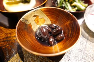 「おくのくら」日替わりランチ ワンプレートランチ 小豆煮