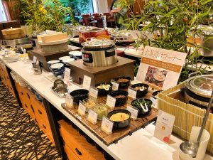 芦ノ牧温泉 丸峰観光ホテル ビュッフェレストラン 麗峰 お茶漬けコーナー