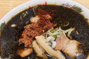 たんぽぽ亭 黒ラーメン