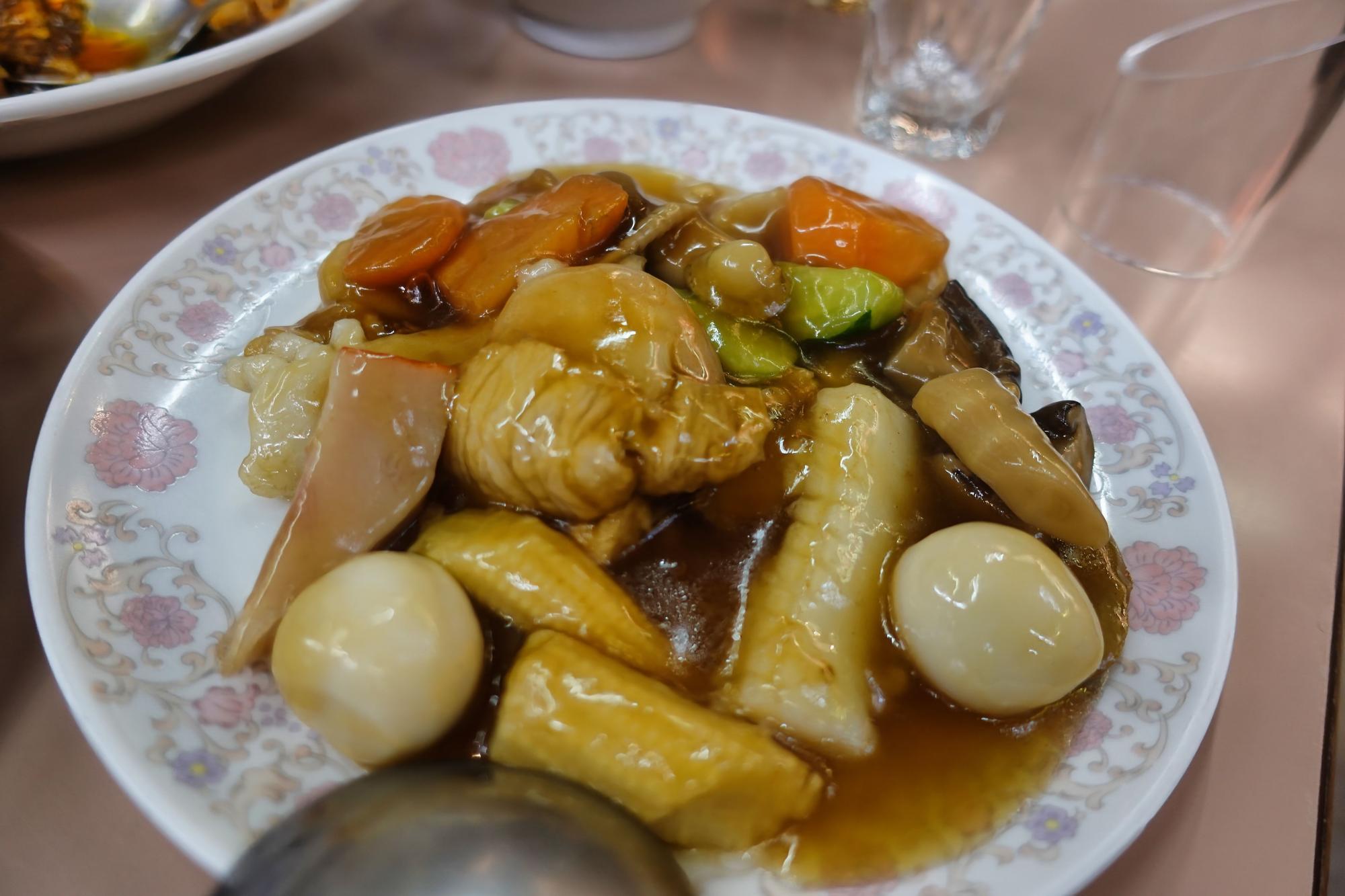 会津 黄鶴楼(こうかくろう) 八宝菜