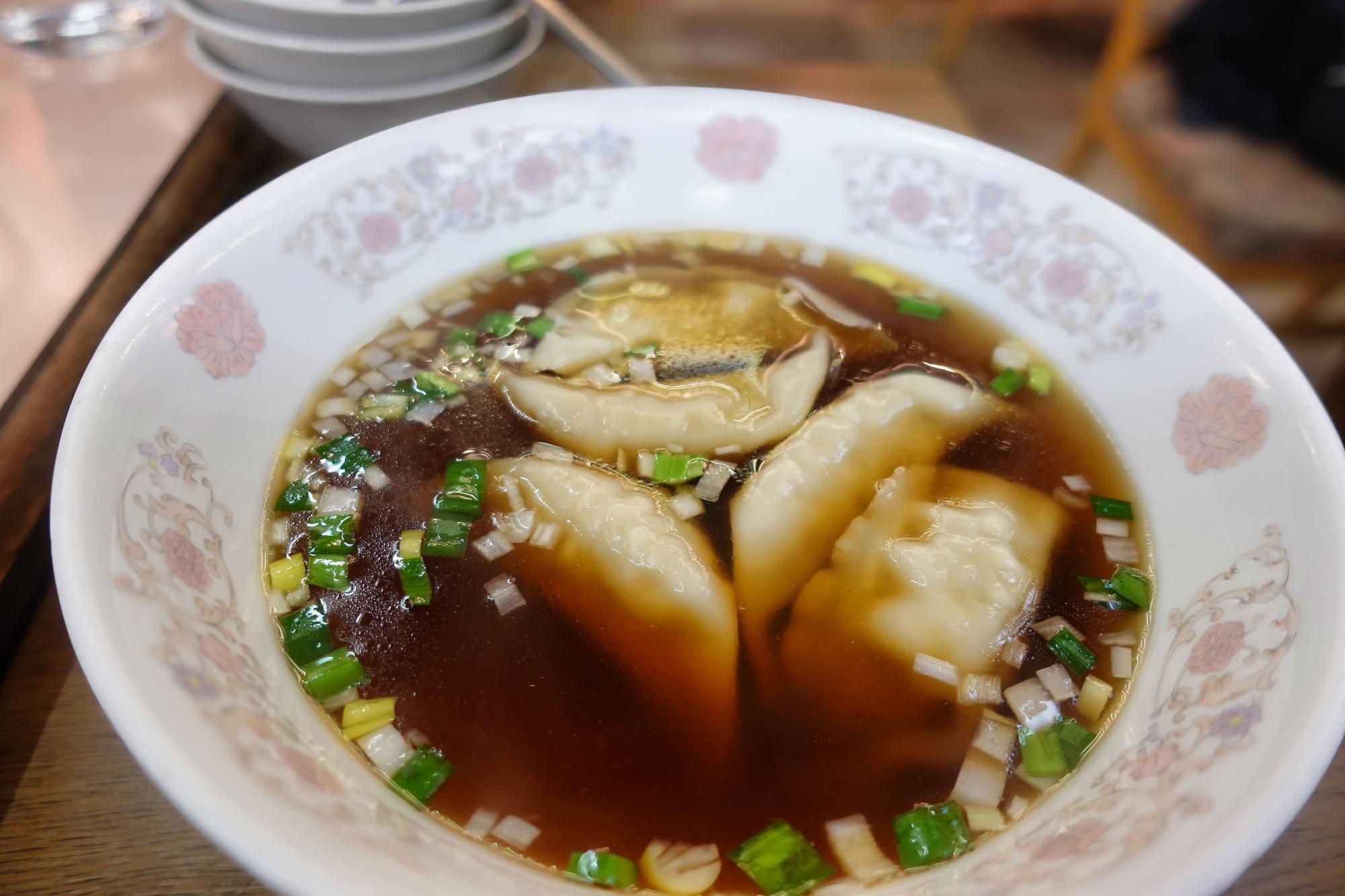 会津 黄鶴楼(こうかくろう)スープ餃子