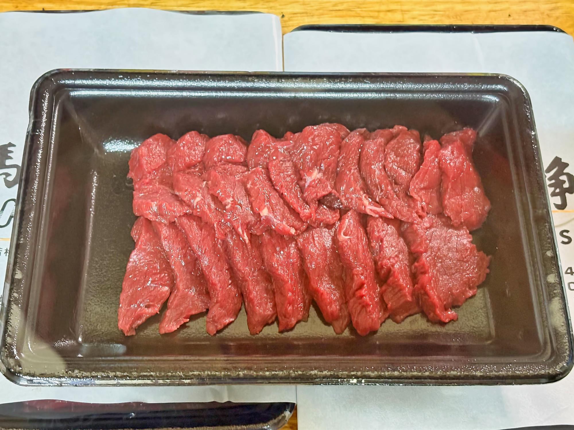 馬さしの鈴静 馬刺し購入