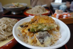 會津 おにやんま ミニ野菜天丼