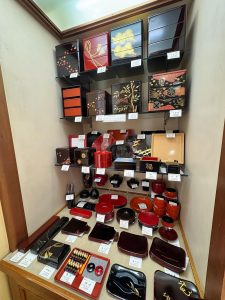 白木屋漆器店 店内 1Fショップ
