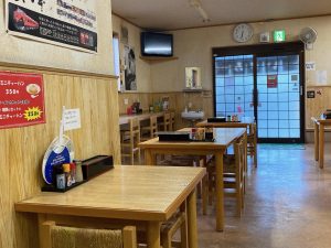 いさみ 食堂 店内 会津若松市
