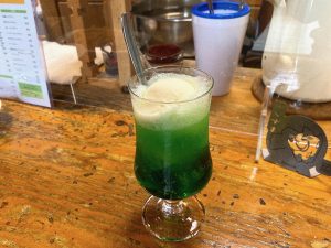 珈琲館 ひろ クリームソーダ