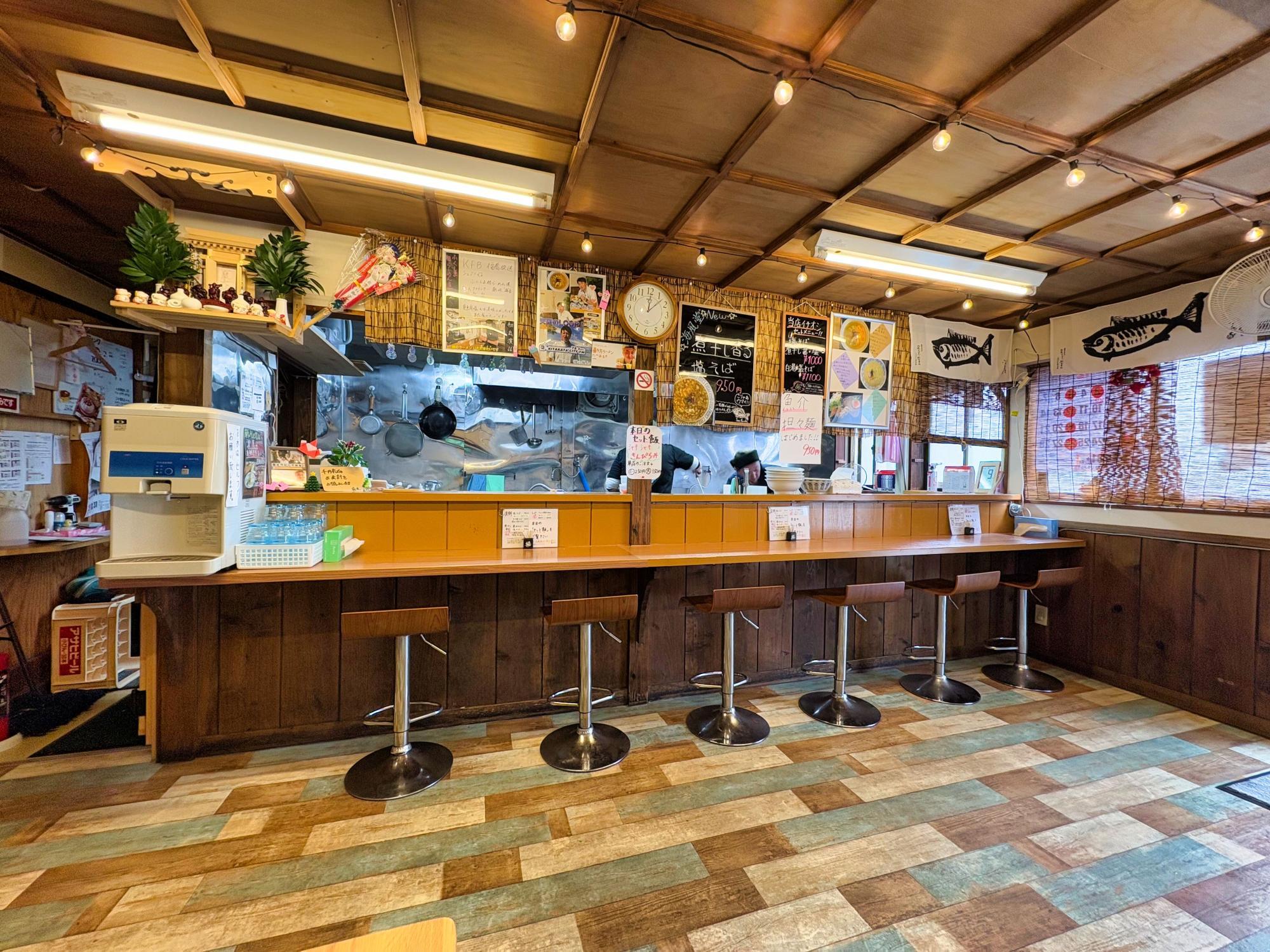 海風堂(シーフードウ) 店内