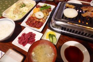 弘竜 ライス(ご飯) 味噌汁 お新香つき