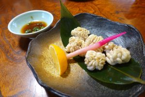 丑若丸 単品 白子焼き