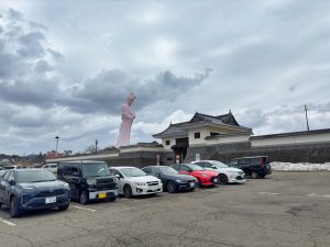 十文字屋 駐車場