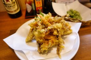 居酒屋 竹の娘(たけのこ)  ゲソ天