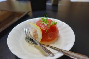 志ぐれ亭 完熟トマトのレモン煮