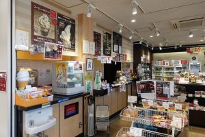 会津バスターミナル 売店レジ