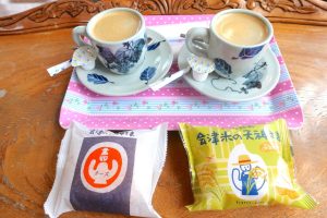 太郎庵 にいでら工房店 喫茶コーナー イートイン