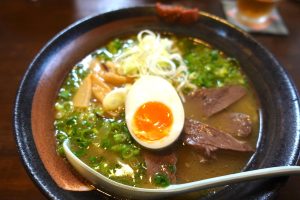 七日町通り 馬力本願 会津馬醤油馬力ラーメン