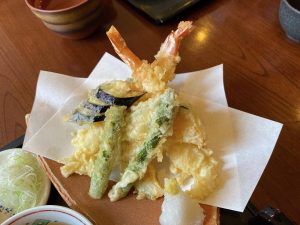 蕎房 かみしろや 天ざるそば 上撰 天ぷら