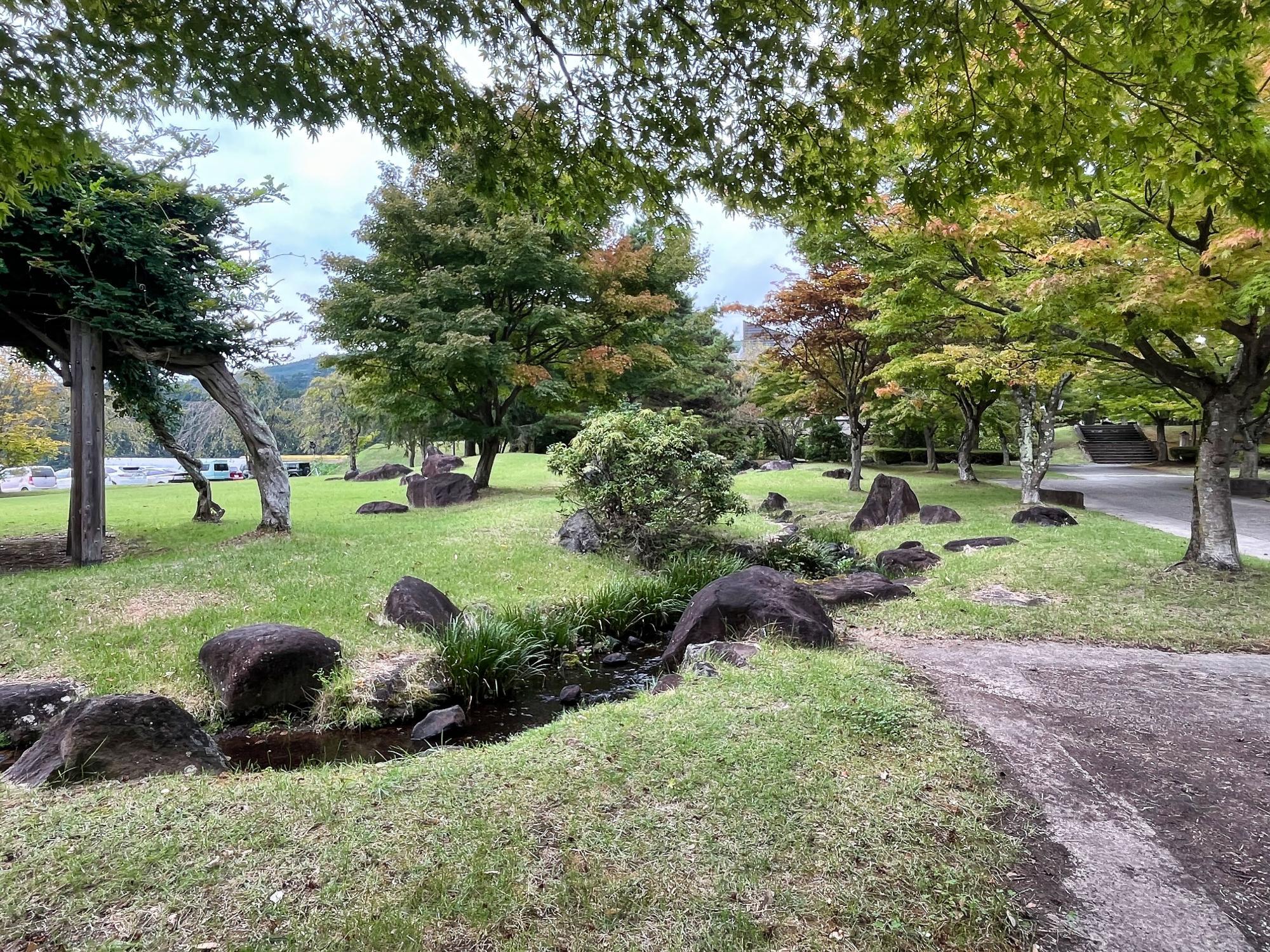 慧日寺資料館 庭園 耶麻郡 磐梯町