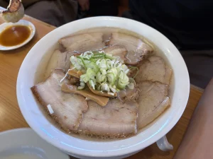 会津山塩ラーメン　大盛り