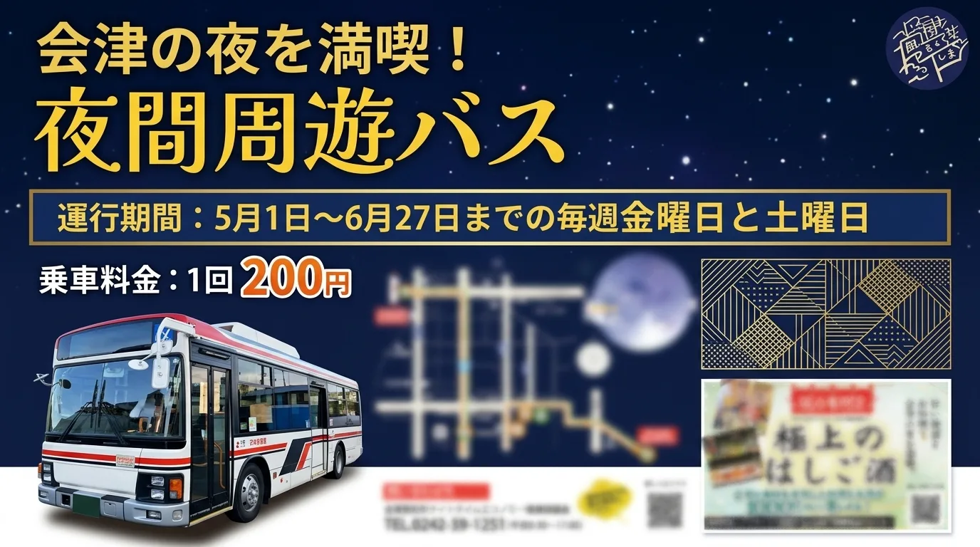 夜間周遊バス 01｜イベント｜2026-05-02