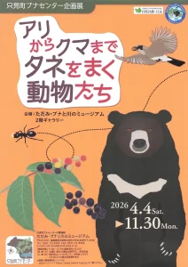 アリからクマまでタネをまく動物たち